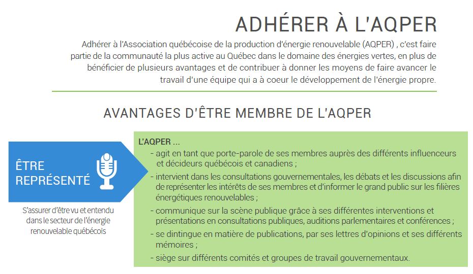 Adhérer à l'AQPER1