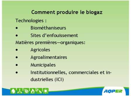 Comment produire le biogaz